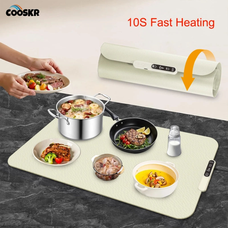 Electric Heating Plate - Portable, Easy, and Convienent!